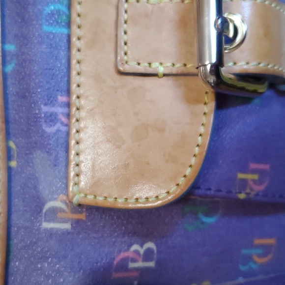 Dooney and Bourke purple purse - Picture 2 of 13